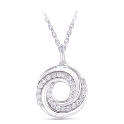 14k White Gold Moissanite Necklace / Pendant 0.38ct Total Moissanite Engagement Rings & Jewelry | Luxus Moissanite
