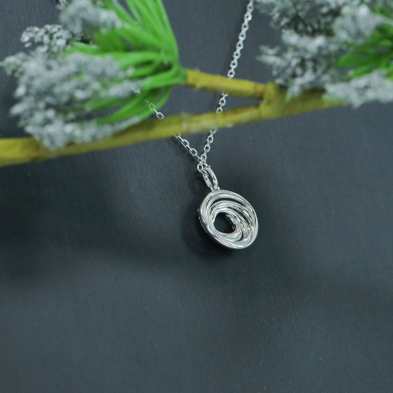 14k White Gold Moissanite Necklace / Pendant 0.38ct Total Moissanite Engagement Rings & Jewelry | Luxus Moissanite