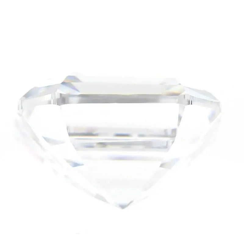 Asscher Cut Moissanite Loose Stones 5mm (0.75ct) - 11mm (7.44ct) options - DE Moissanite Engagement Rings & Jewelry | Luxus Moissanite | Asscher Cut Moissanite Loose Stones 