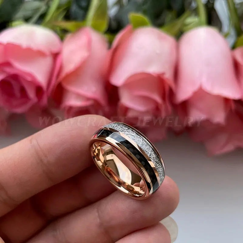 Men's Wedding Band Moissanite Engagement Rings & Jewelry | Luxus Moissanite